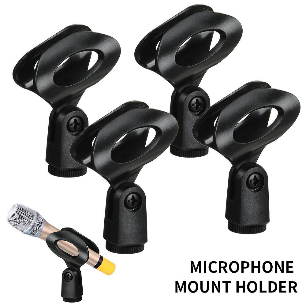 Giá Đỡ Mic Bằng Nhựa Màu Đen Có Dây