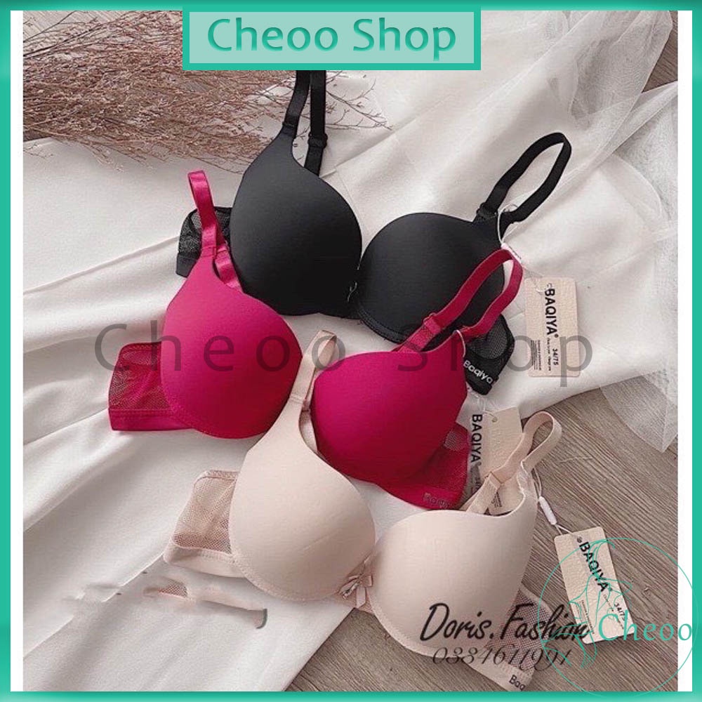 Áo Lót Nữ Su Xuất Khẩu Cao Cấp Siêu Nâng Đẩy Quai Lưới K32 AL24 Cheoo Shop