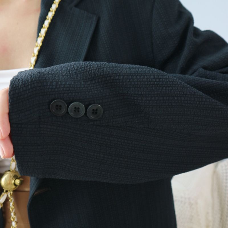 BLAZER MENSWEAR xanh đen sọc