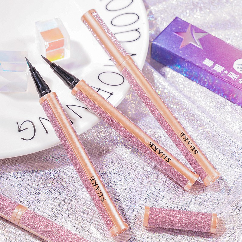 Bút dạ kẻ mắt nước nội địa trung Suake không lem không trôi dễ sử dụng giá rẻ dành cho học sinh