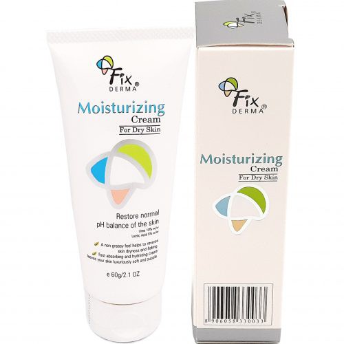 Fixderma Moisturizing Cream 60g, Kem Dưỡng Ẩm, Mềm Da Phù Hợp Cho Da khô vảy cá, Giảm đốm đen,Tay nứt nẻ