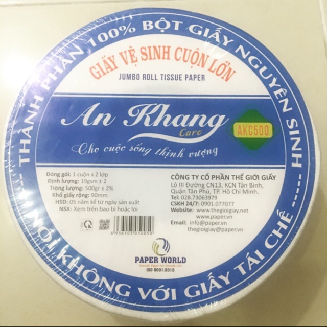 Giấy cuộn lớn An Khang