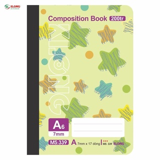(Combo 5 cuốn) Sổ may KLONG 200tr A6 ; Klong MS: 339