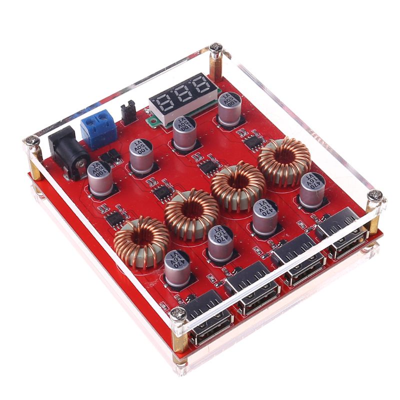 ❤~ High Quality fast transformer charge display step-down Voltage regulator power supply module with LED