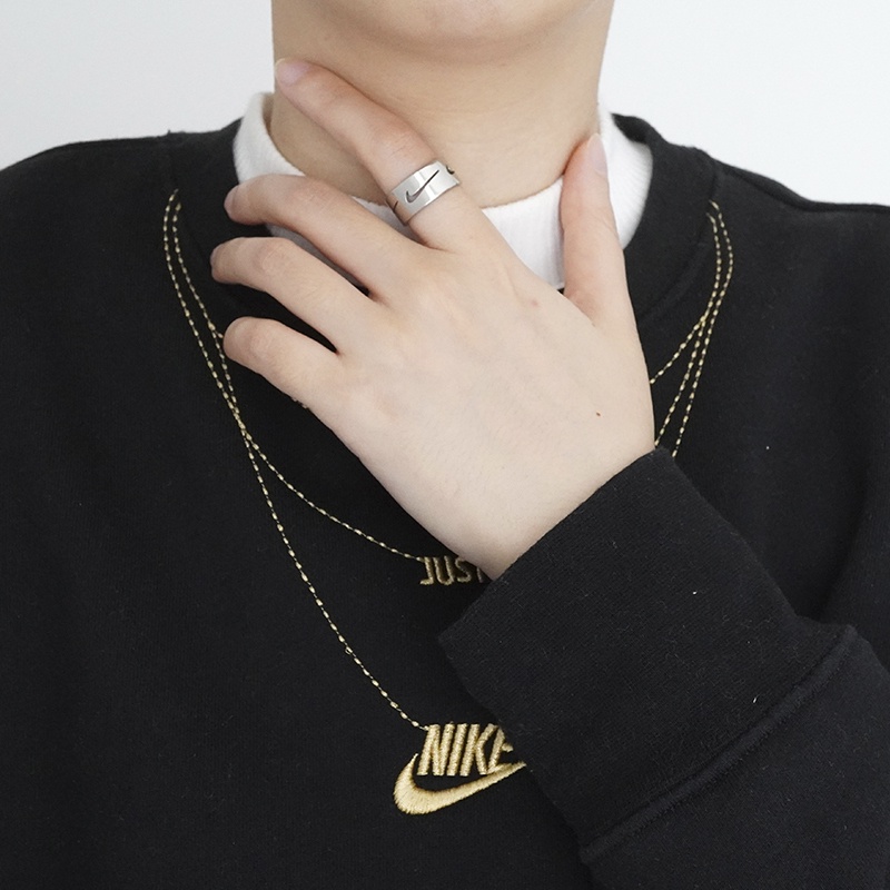 Nhẫn đeo tay bằng kim loại phong cách hip hop cá tính thời trang