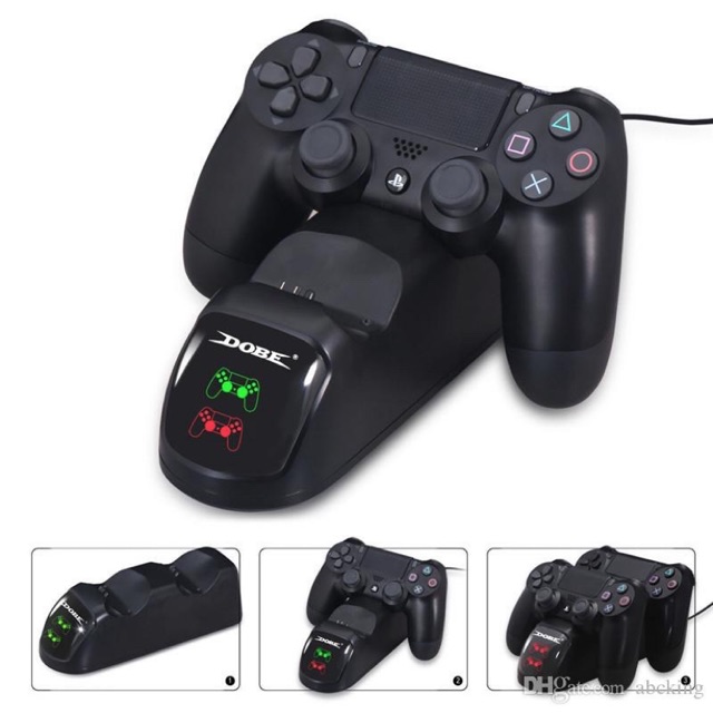 Dock sạc dobe ps4 qua cổng ext tay bấm ps4 slim Ps4 Pro chính hãng Dobe