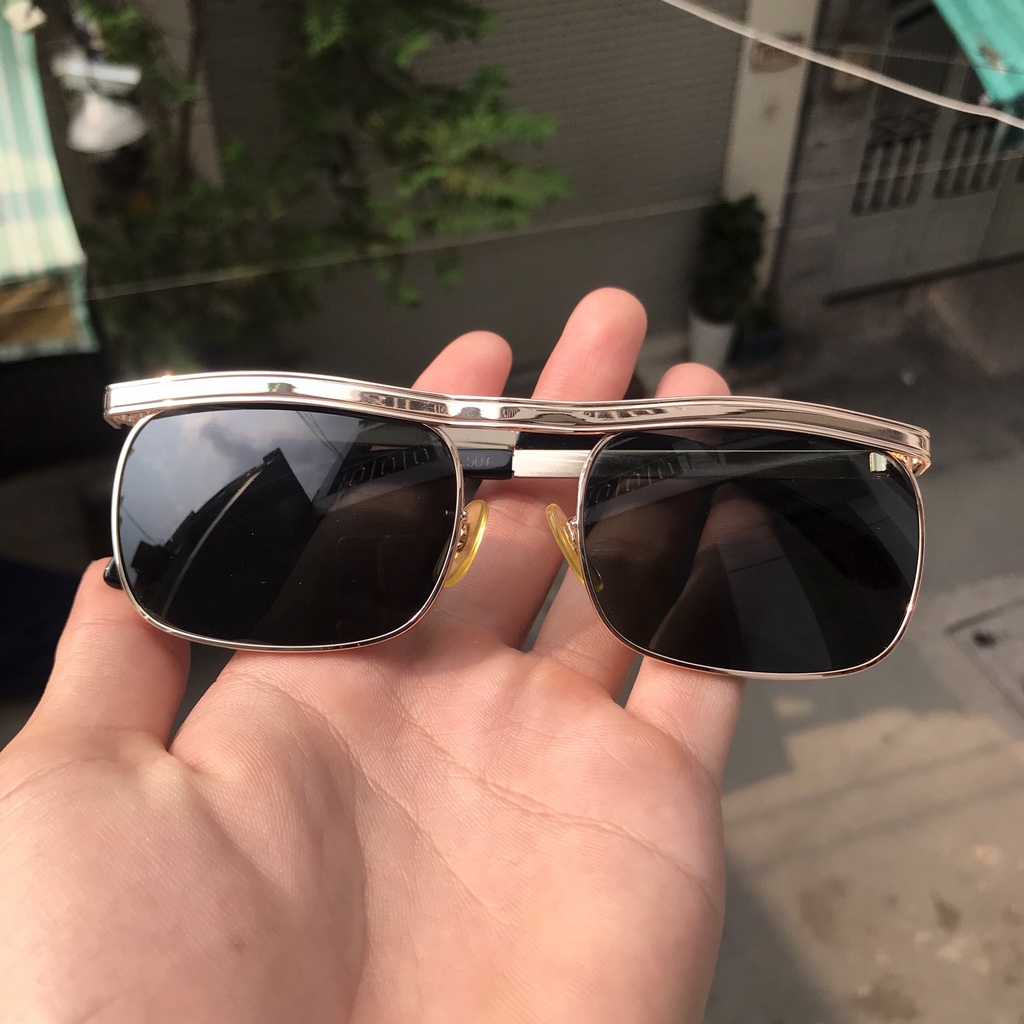 Kính Mát Solex Đòn Gánh - - Made In France- Zin Nguyên Bản New 95% - Không Lỗi Xước Unisex Thời Trang
