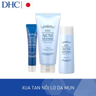 Bộ sản phẩm loại bỏ mụn DHC Acne Control