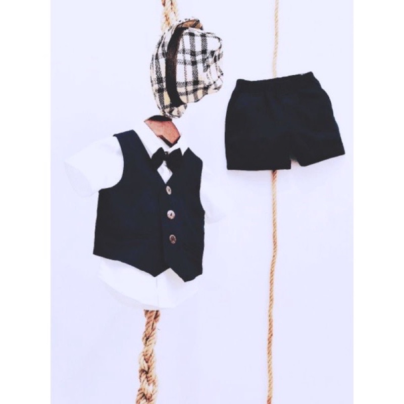 Set vest  gile bé trai mùa hè THIẾT KẾ
