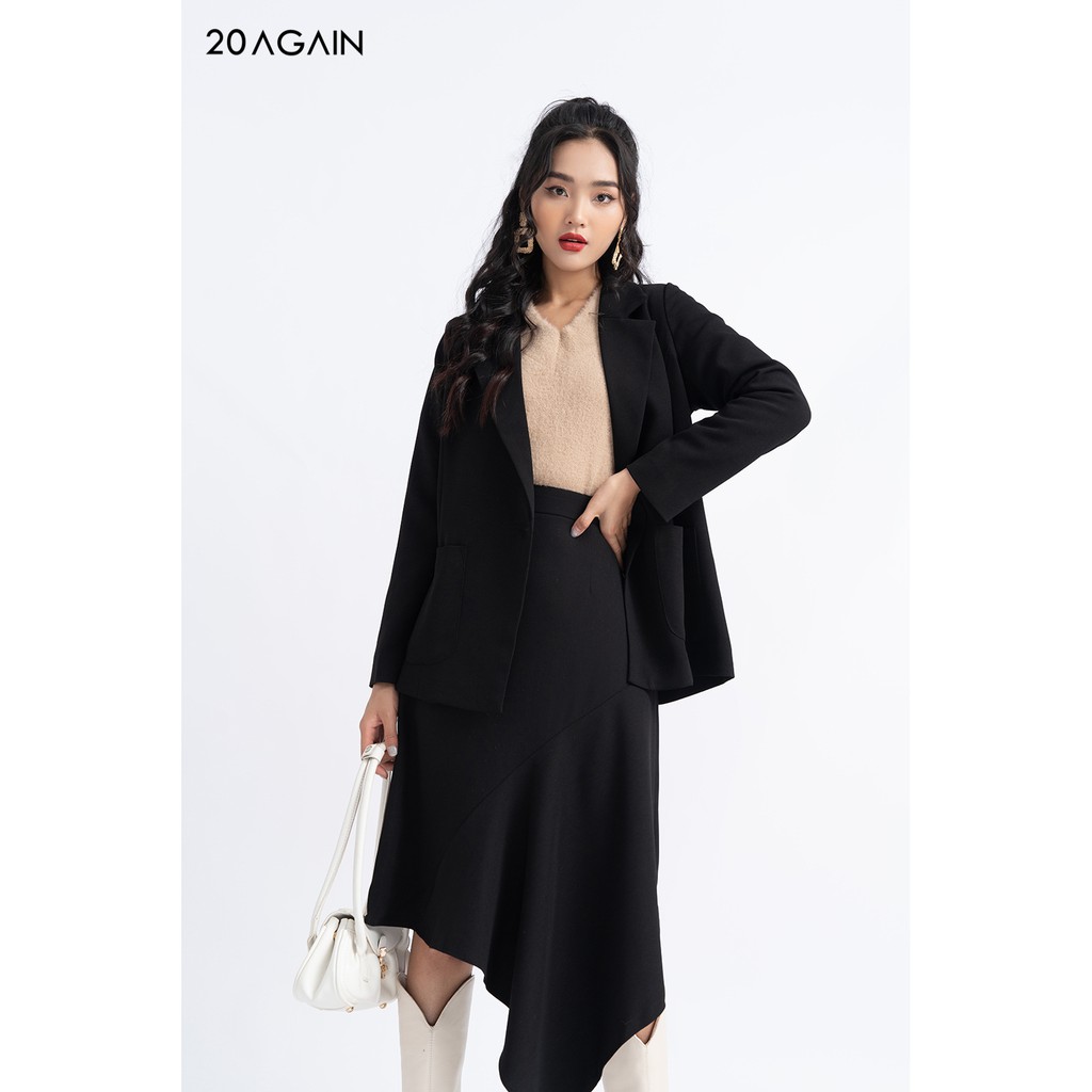 [Mã FAMALLT5 giảm 15% đơn 150k] Vest 2 lớp dài 2 túi ốp VDA0961 20AGAIN | BigBuy360 - bigbuy360.vn