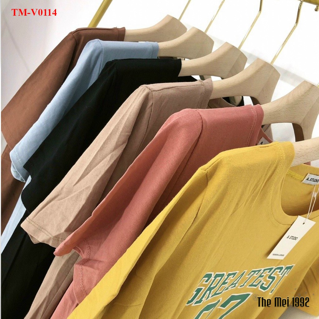 Váy thun suông nữ The Mei 1992 - Đầm bầu cao cấp chất cotton mát dáng đuôi cá có chữ trước ngực siêu xinh | BigBuy360 - bigbuy360.vn