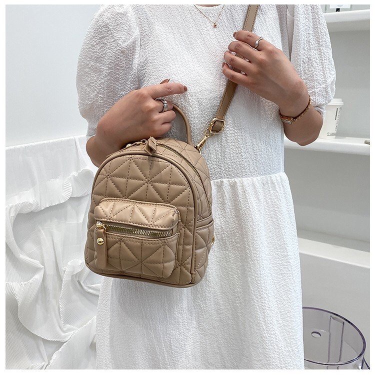 Balo Nữ Linh Store Balo Mini Da Mềm HỌA TIẾT QUẢ TRÁM Cá Tính Siêu Xinh Phong Cách Hàn Quốc