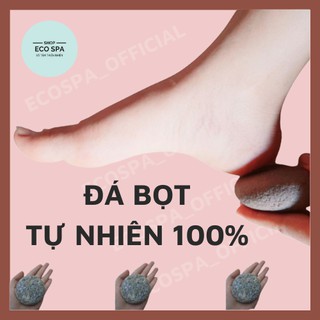 Đá bọt tự nhiên kỳ gót chân - làm hồng gót chân - đá loại 1 được lấy từ suối ngọc