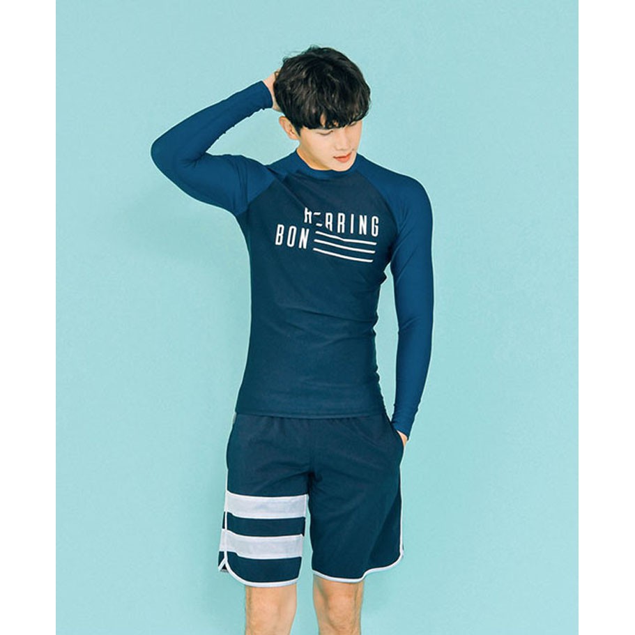 Đồ bơi nam tay dài quần short - 1 | BigBuy360 - bigbuy360.vn
