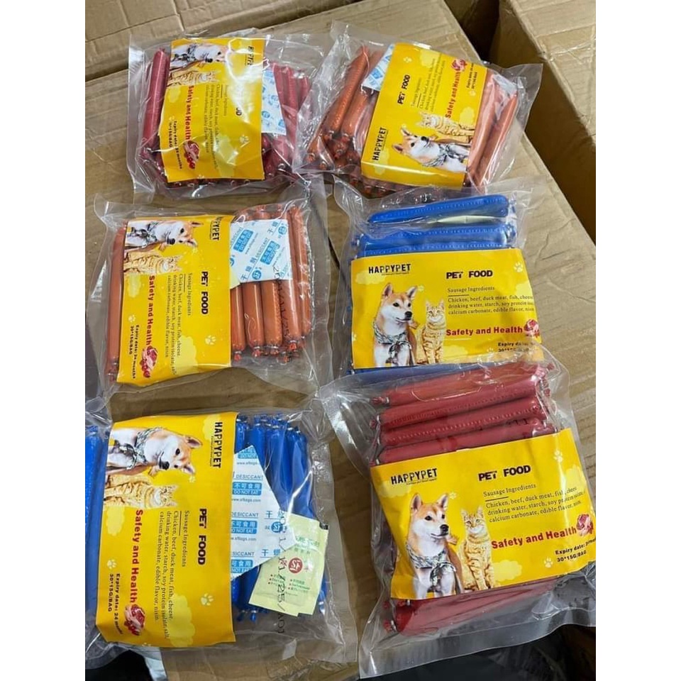 Xúc xích cho chó mèo thú cưng thanh 15g