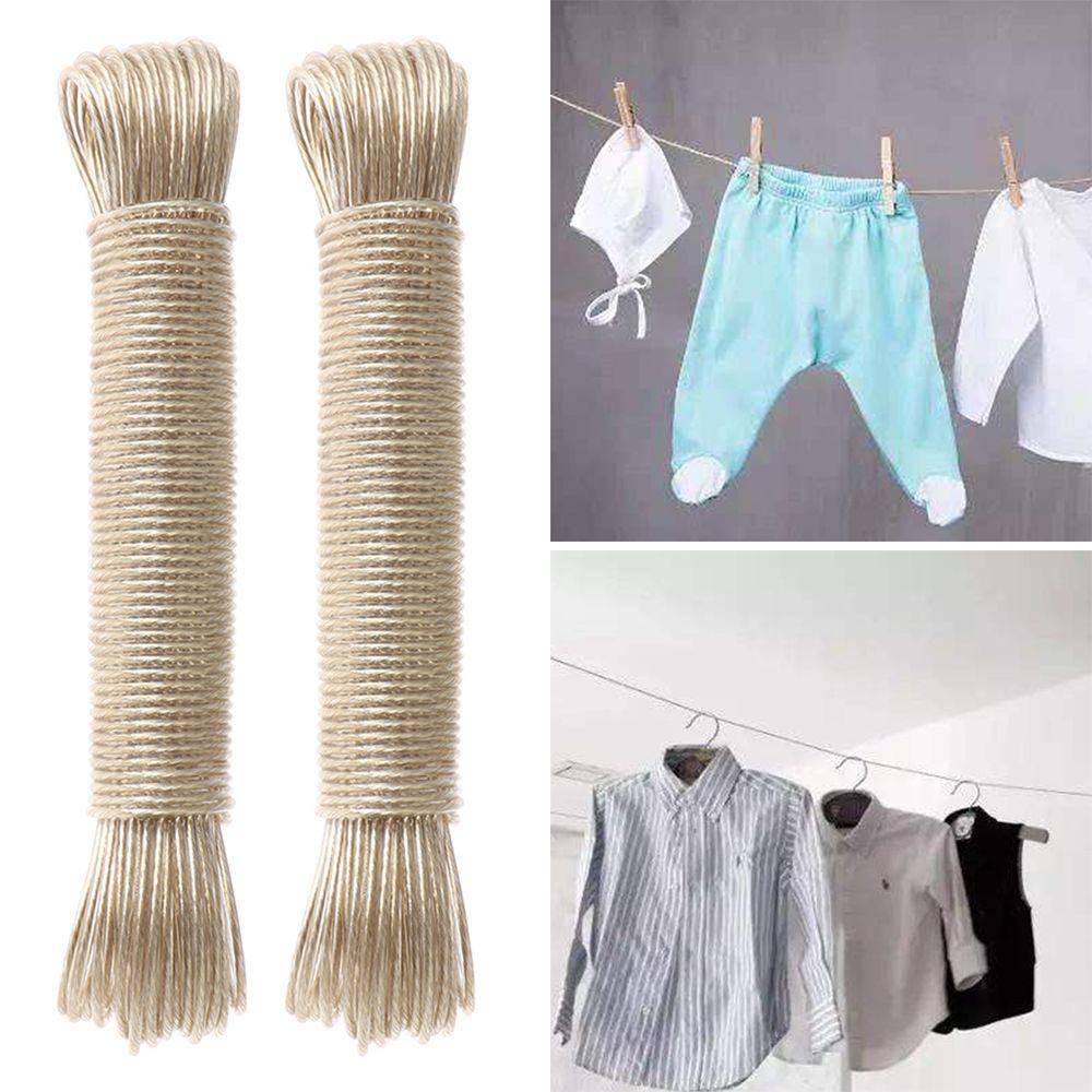 Dây Phơi Quần Áo Bằng Nhựa Mạ Thép Siêu Chắc Chắn