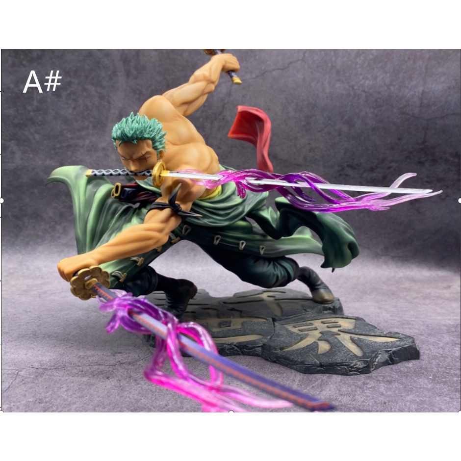 Mô Hình Nhân Vật Zoro Anime One Piece 18cm