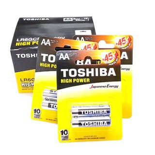 Vỉ 2 Viên Pin Toshiba AA 1.5V LR6
