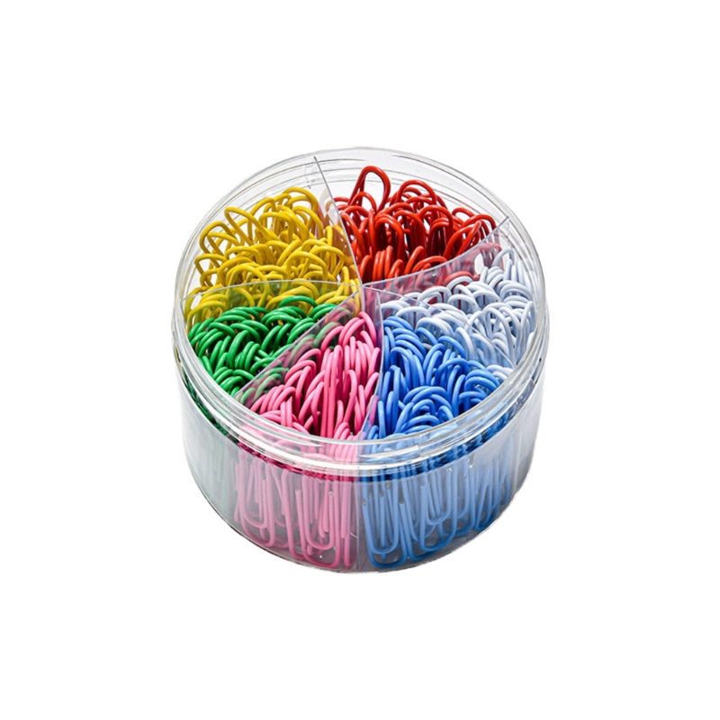 Bộ 600 Kẹp Giấy Bằng Kim Loại 28mm 50mm Tiện Dụng Cho Trường Học / Văn Phòng