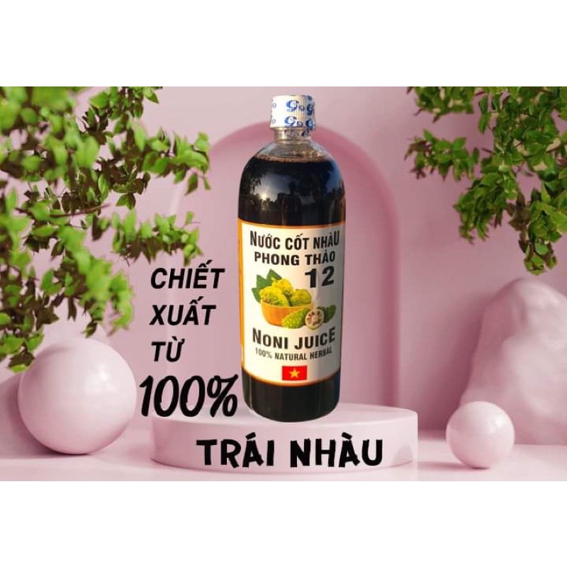 Nước Cốt Nhàu Phong Thảo Noni Juice 1000ml