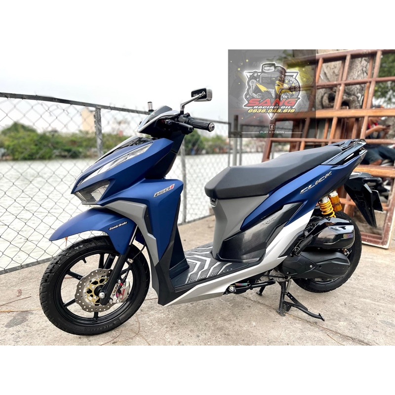 Bộ nhựa nhám Xám Gắn Vario Click 2018 - 2023 chính hãng honda