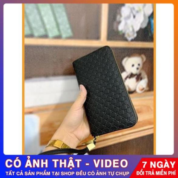 🔥Free ship_Xả kho🔥Ví da cầm tay bản to. Bóp da cầm tay Nam nữ. (hàng loại 1)