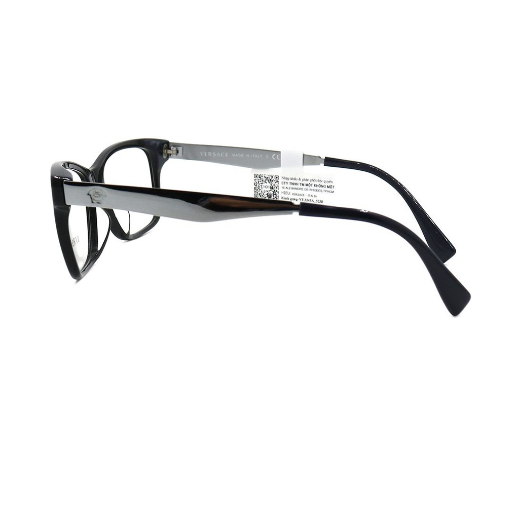 Gọng kính nam nữ Versace VE3245A 5238 màu sắc thời trang chính hãng, thiết kế dễ đeo bảo vệ mắt