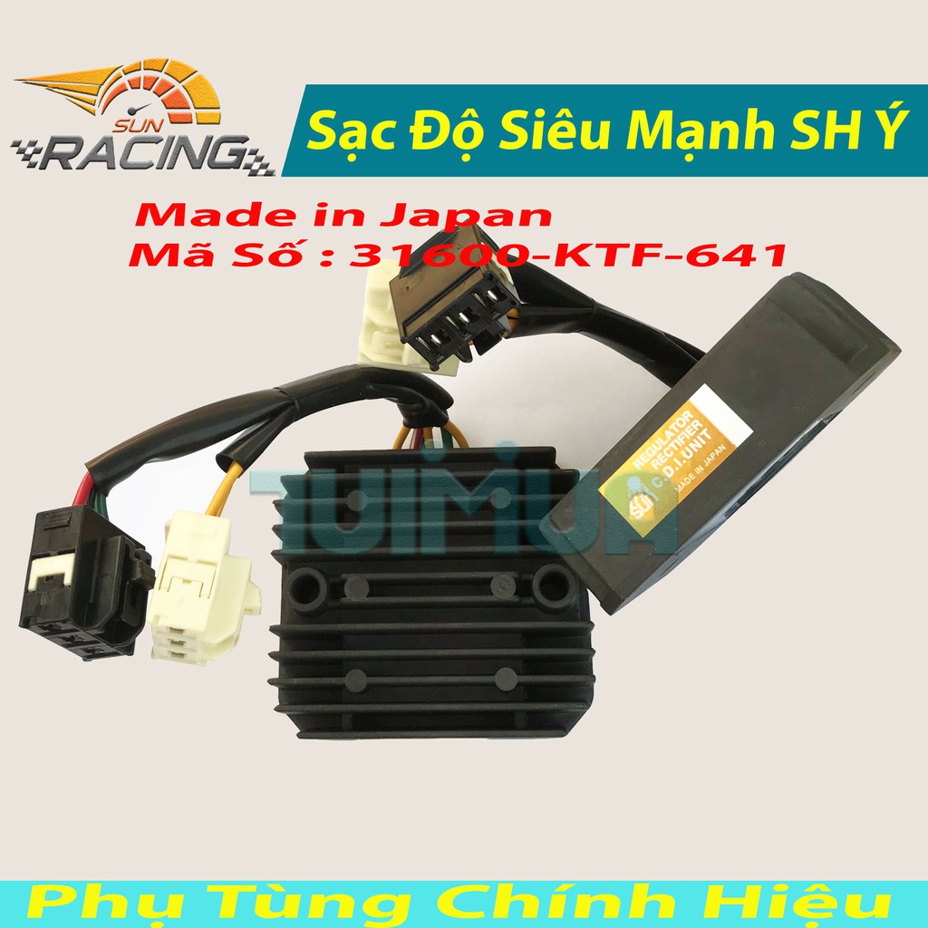 Sạc Độ Xe SH Ý Made In Japan