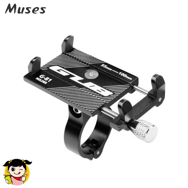 Giá đỡ điện thoại bằng hợp kim nhôm cỡ 3.5-6.2&quot; gắn tay lái xe máy/xe đạp
