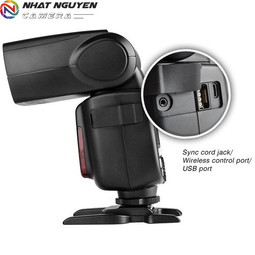 Đèn Flash Godox V860II Cho Nikon (Kèm pin và sạc) - Flash Nikon Godox V860 Nikon II