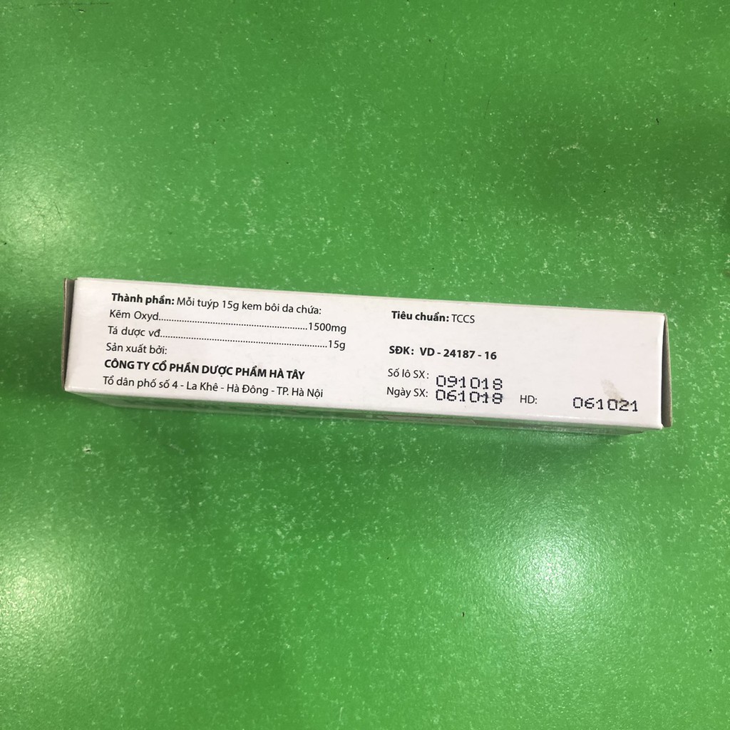 Kẽm oxyd 10% Kem làm mềm da , chống viêm loét | BigBuy360 - bigbuy360.vn