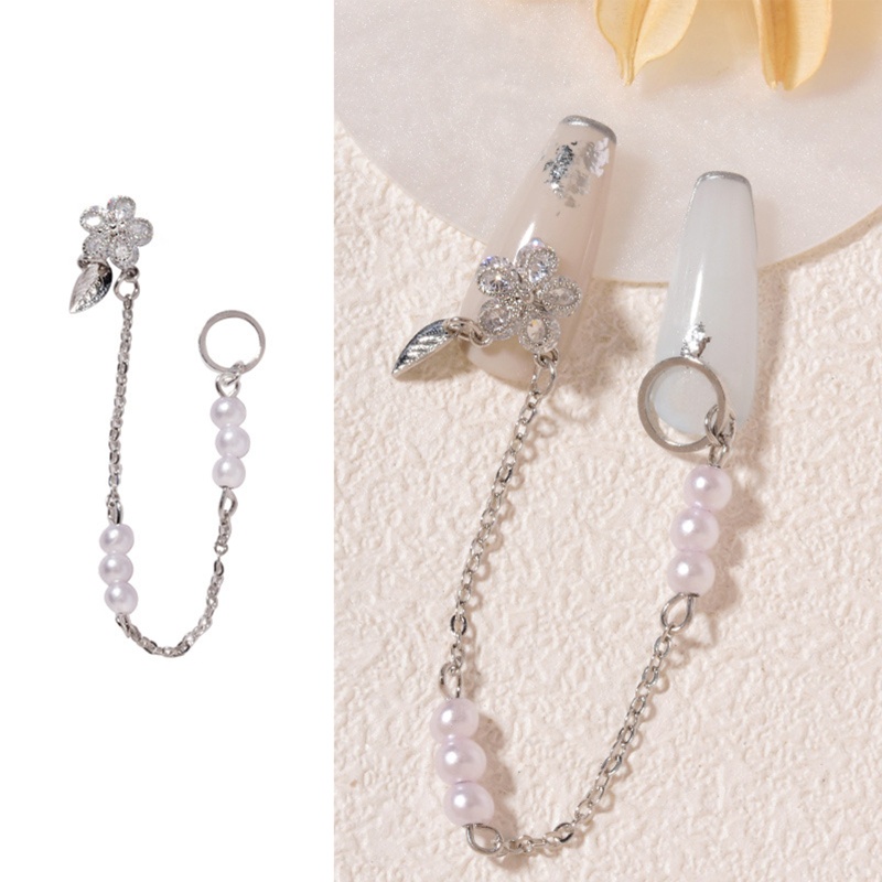 Phụ Kiện Trang Trí Móng Tay Hình Trái Tim 3D Bằng Hợp Kim Xinh Xắn