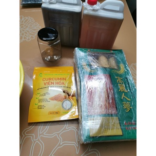 Hũ sâm tươi Hàn - Curcucmin (nghệ) - Mật ong