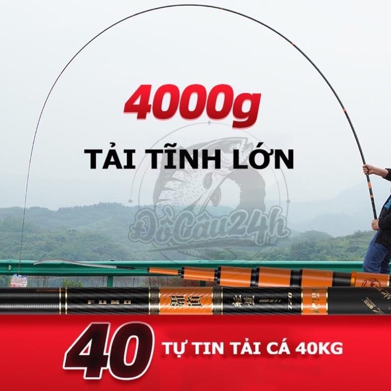 Cần Câu Tay MC-Jiadiaoni Phục Ma Khinh Lượng Tải Tĩnh 4000gr