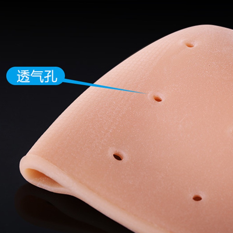Set 1 Cặp Đệm silicone Đeo Gót Chân Chống Nứt Nẻ Khi Mang Giày Cao Gót