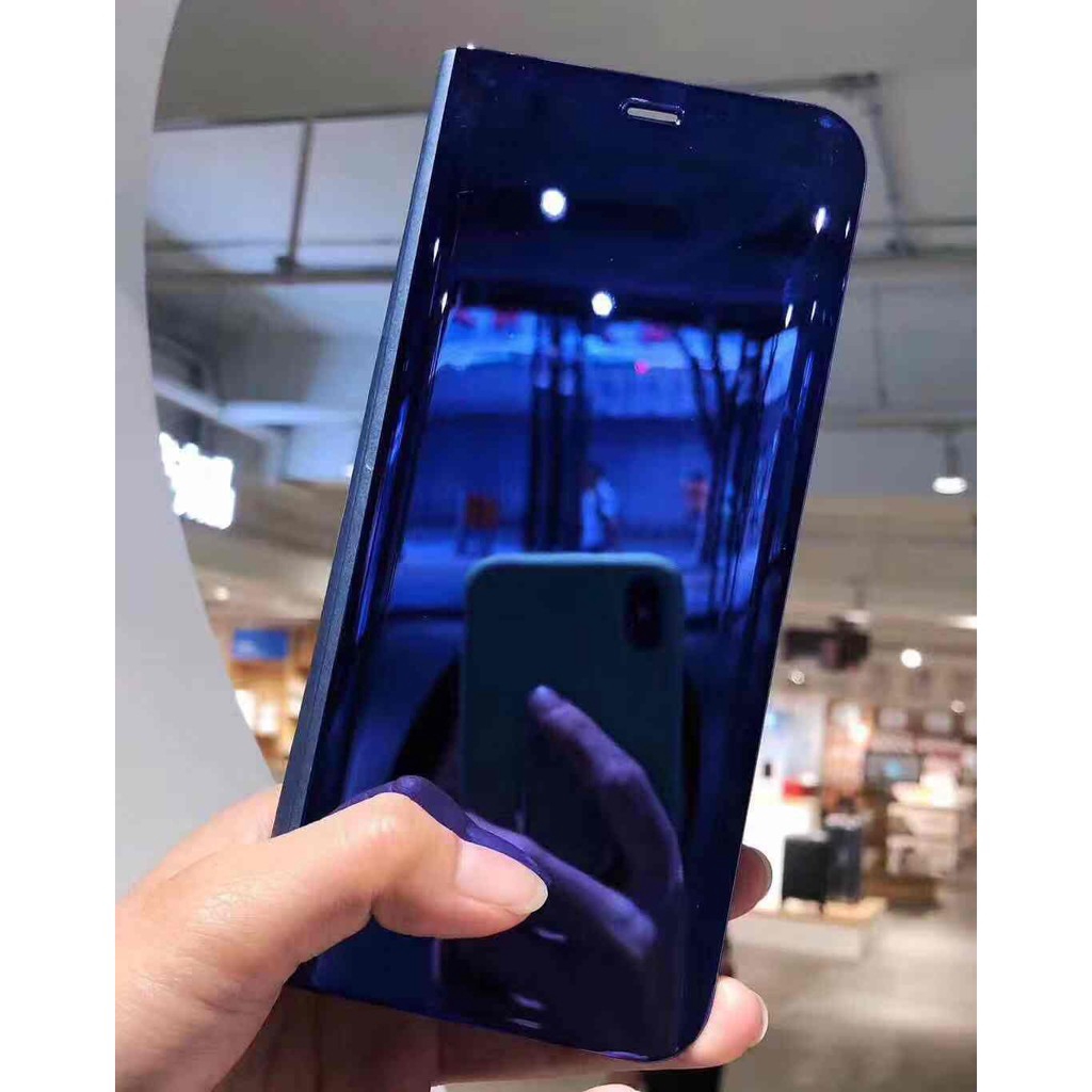Ốp điện thoại nắp lật mặt gương thông minh cho Samsung S6 S7 NOTE5 NOTE8 S8 S8PLUS