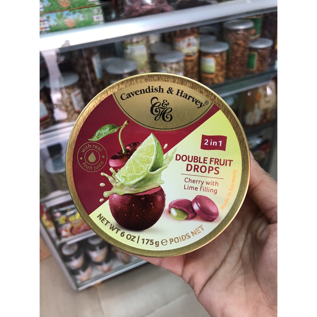 Kẹo C&amp;H Double Fruit New 175g