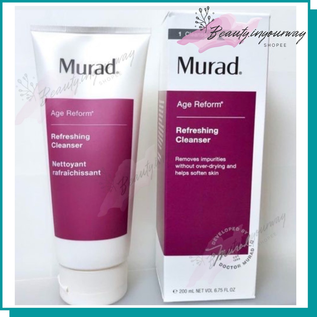 [Murad Chính Hãng] Sữa rửa mặt kiêm tẩy trang Murad Refreshing Cleanser