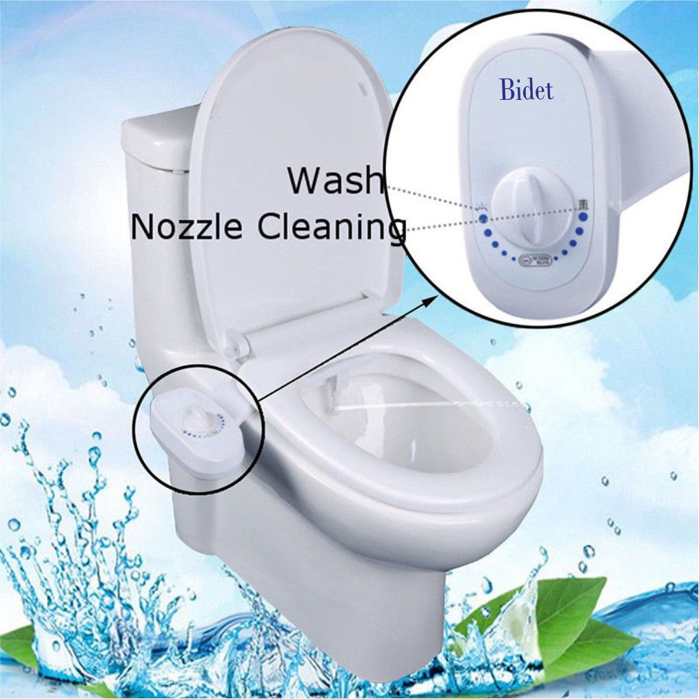 (Hai vòi xịt) Bộ vòi xịt vệ sinh thông minh một vòi phun Bidet.