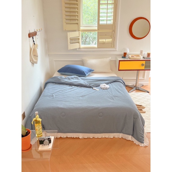 Chăn Hè Waffle, Dệt Thoáng Mát , Nhiều Màu Sắc (shinbedding)