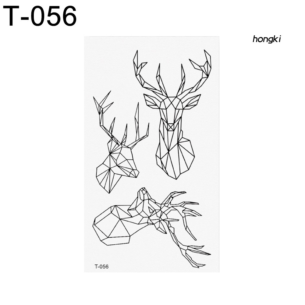 [Hàng mới về] Hình xăm dán tạm thời lâu trôi họa tiết hoạt hình xinh xắn