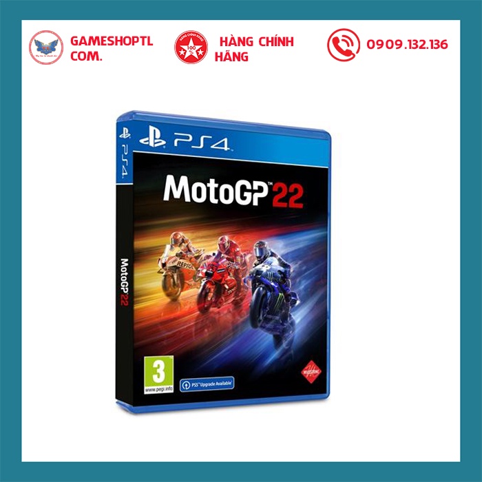 ĐĨA GAME MOTOGP 22 CHO MÁY PLAYSTATION 4