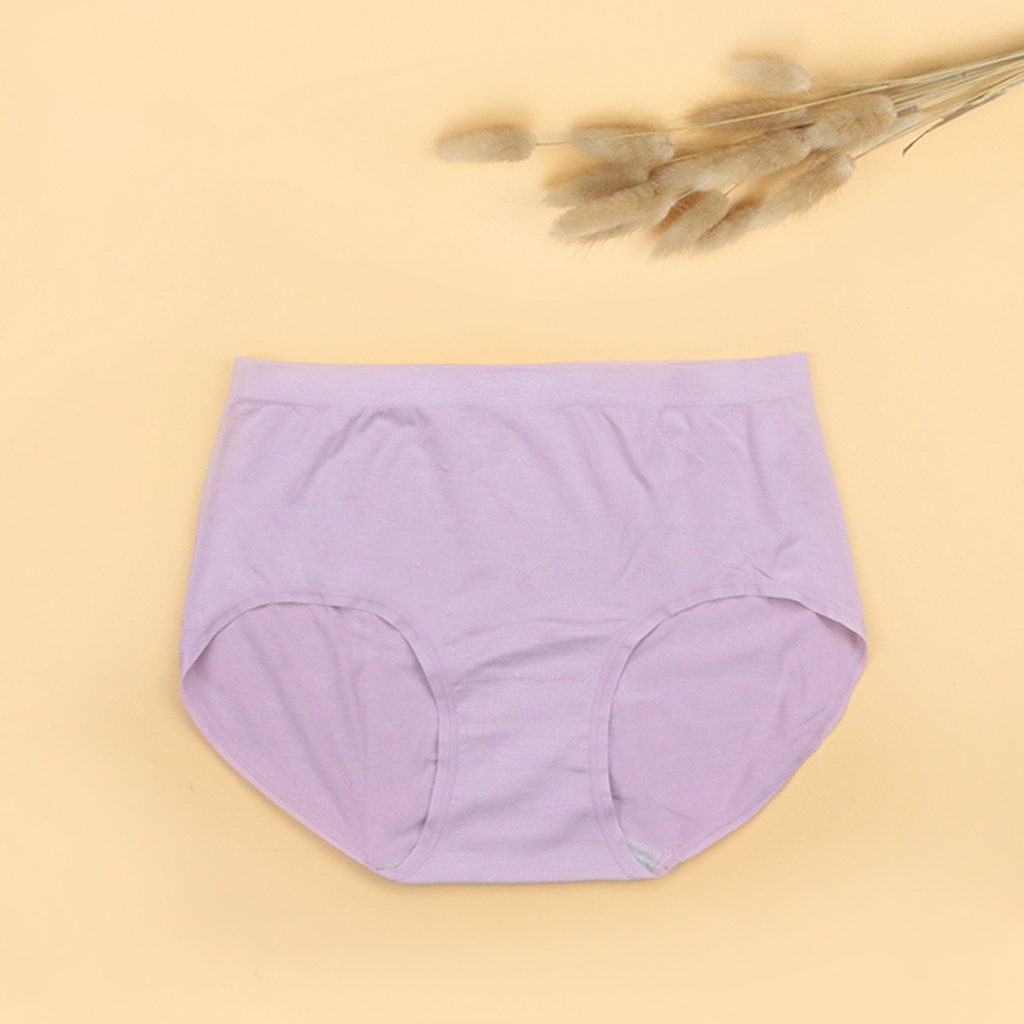 Quần lót nữ cạp cao gen bụng Luperi LUQL766 thiết kế không lằn mông kháng khuẩn khử mùi