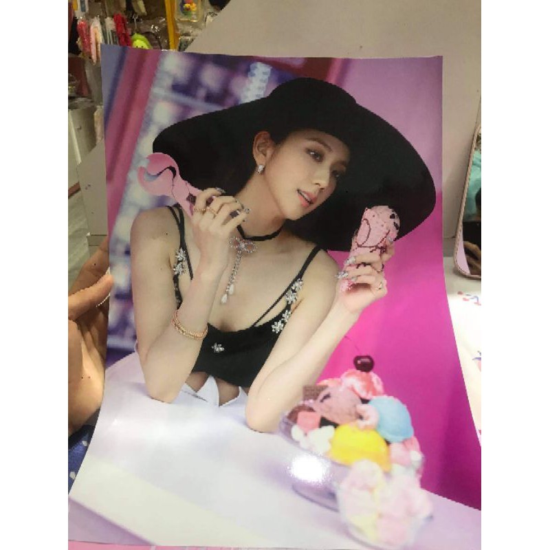 Set 8 poster A3 BLACKPINK mẫu mới