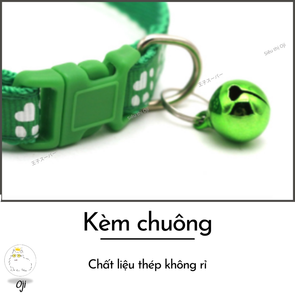 Vòng Cổ Cho Chó Mèo, Gắn Chuông