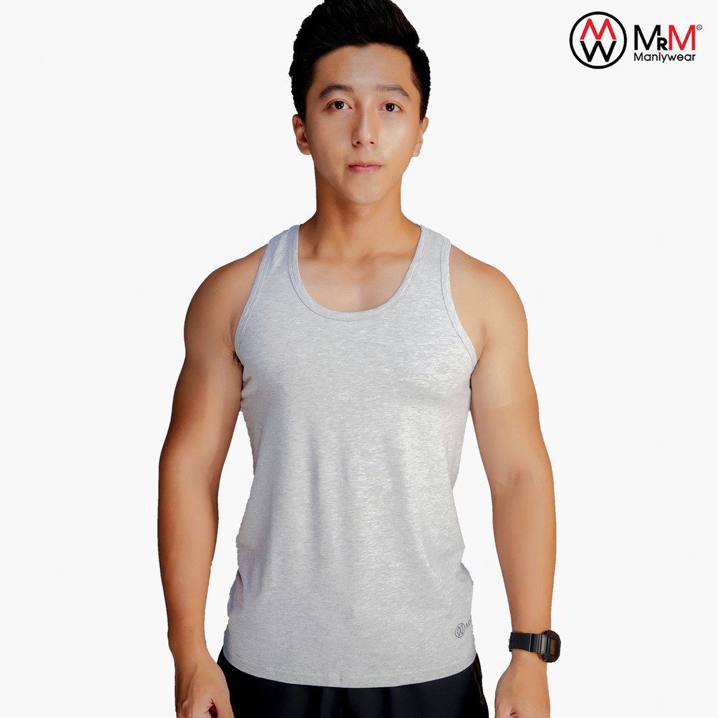 Áo thun ba lỗ nam Tanktop sợi cotton Organic siêu thấm hút mồ hôi MRM Manlywear