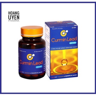 Viên nghệ nano Curmin Lead - Hộp 30 viên