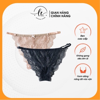 Quần Lót Ren Nữ Tam Giác LE.DESIGN Cao Cấp Thiết Kế Dây Sườn Không Lo Hằn A580