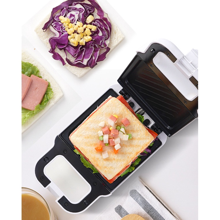 Máy Nướng Bánh Mì Sandwich WhiteHouse YG-3088 650W - Home and Garden