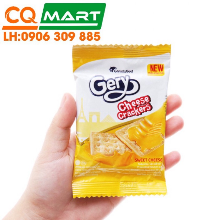 Bánh Quy Phô Mai Gery Cheese Crackers Hộp 300g